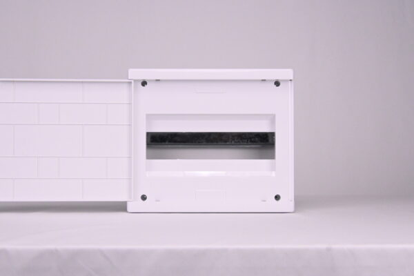 surface mounted plastic electrical switchboard enclosure – 12 way | hnb series | as/nzs compliant